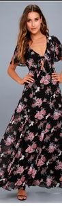 Floral maxi dress